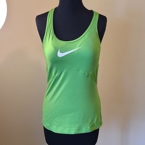Nike Dri-Fit green workout tank top